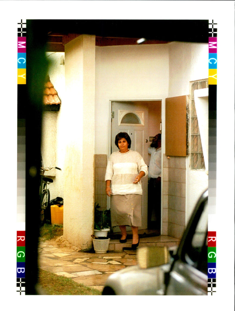 1995 YIGAL AMIR ACCUSED TONY PRIME POLICE WRITER LEADER INCLUDING MEMBERS - Vintage Photograph