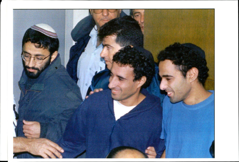 1995 ASI LEAF PICTURE DESK PROOFING PRI NATI HARNIK RABIN WRITER COUNTRY - Vintage Photograph