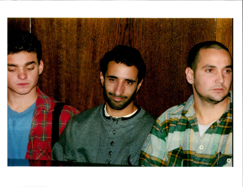 1995 HAGAI AMIR BROTHER THE CONFESSED KILL RABIN TITLE WRITER POLICE COUNTRY - Vintage Photograph