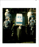 1995 ISRAELI MINISTER YITZHAK RABIN WILL TONY PRIME TITLE WRITER COUNTRY - Vintage Photograph