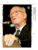 1995 YITZHAK RABIN WAS SHOT AND KILLED JEW TONY PRIME PLI WRITER COUNTRY - Vintage Photograph
