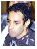 1995 YITZHAK RABINS CONFESSED ASSASIN YIGAL NATI HARNIK TITLE WRITER COUNTRY - Vintage Photograph