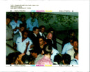 1995 ISRAELI RIME MINISTER YITZHAK TONY PRIME MAL POLICE WRITER COUNTRY - Vintage Photograph