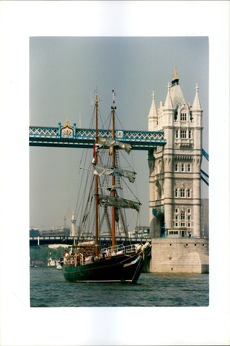 Tall Ships Race - Vintage Photograph