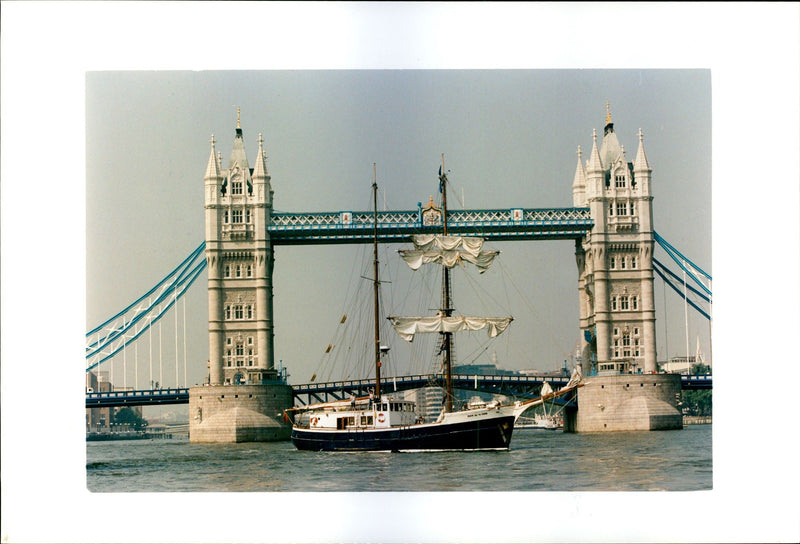 Tall Ship - Vintage Photograph