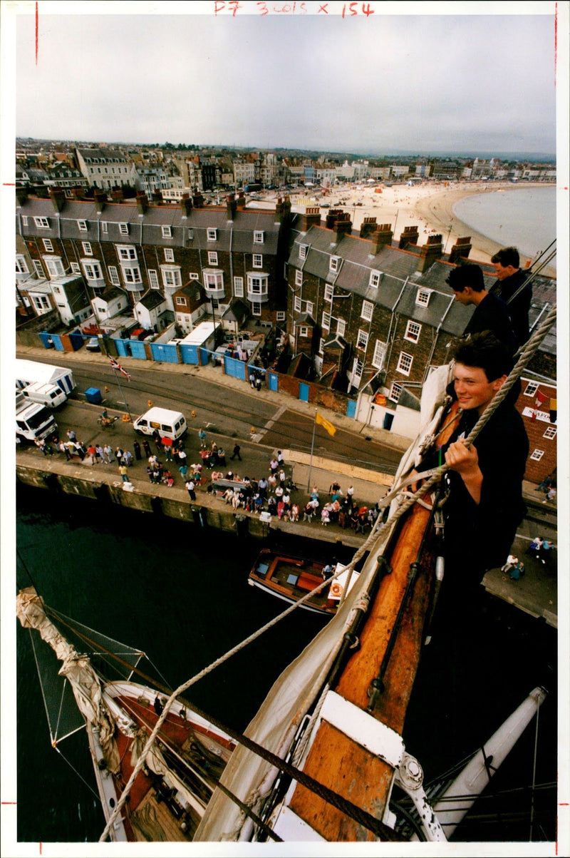 Tall Ships Race - Vintage Photograph