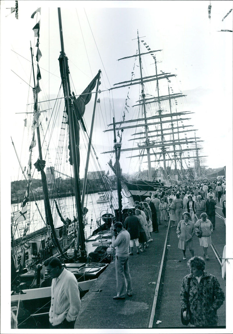 Cutty Sark Tall Ships Race - Vintage Photograph