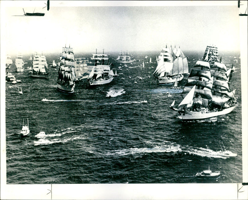 Tall Ships Race - Vintage Photograph