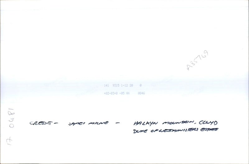 Halkyn Mountain - Vintage Photograph