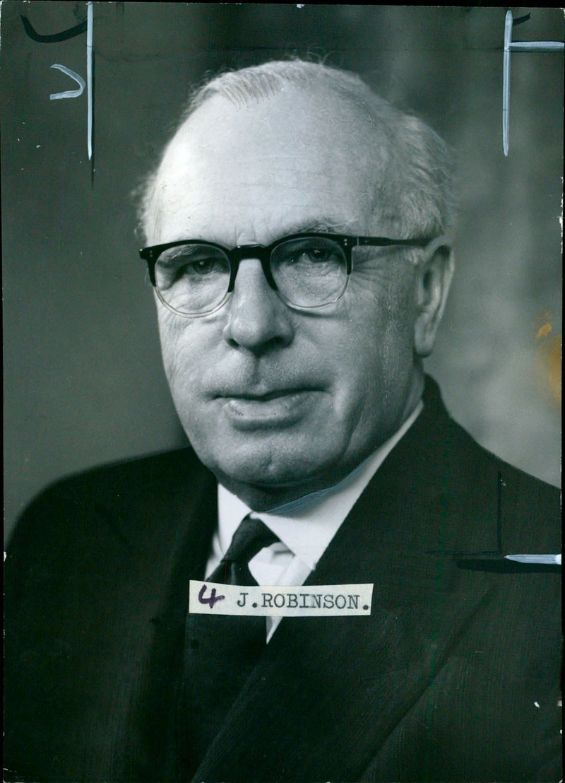 J.W.C. Robinson - Vintage Photograph