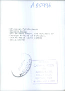 Berhanu Bayih - Vintage Photograph