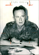 General Yitzhak Rabin - Vintage Photograph