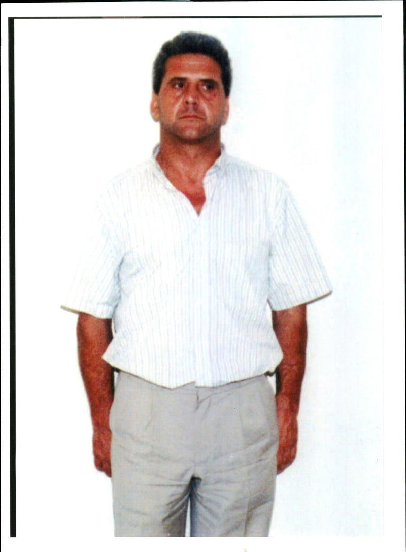 1994 PASCUALE CLAUDIO LOCATELLI WAS ARRESTED WRITER LEADER ITALY ITALIAN TITLE - Vintage Photograph