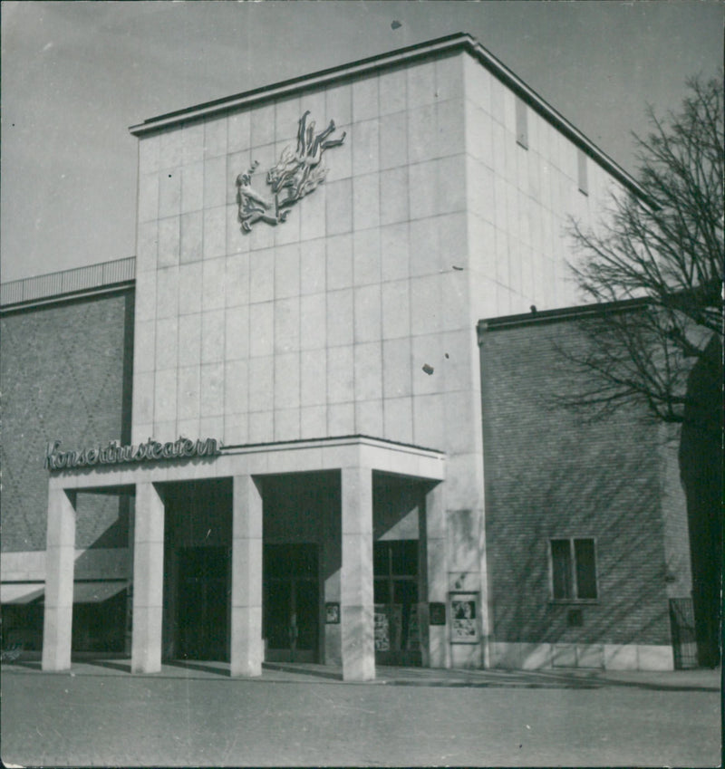 Concert hall theater in Karlskrona - Vintage Photograph