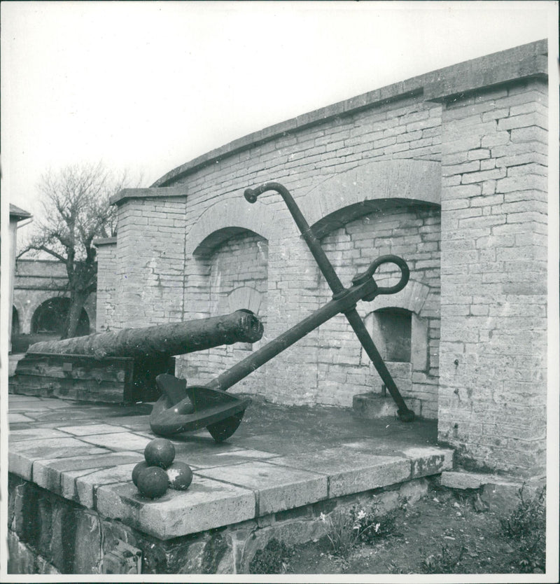 Kungsholms fort outside Karlskrona - Vintage Photograph