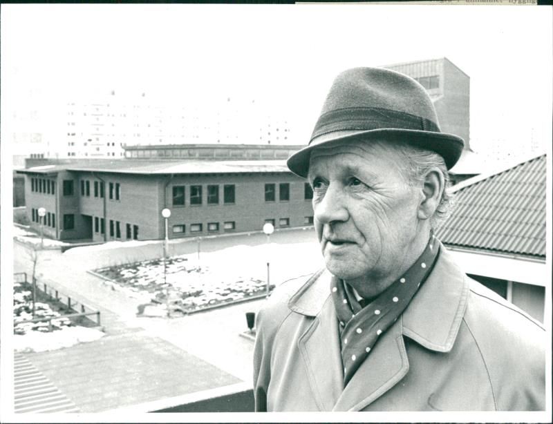 Råslätt district in Jonkoping - Vintage Photograph