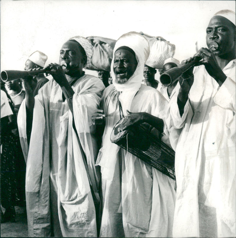 African musicians - Vintage Photograph