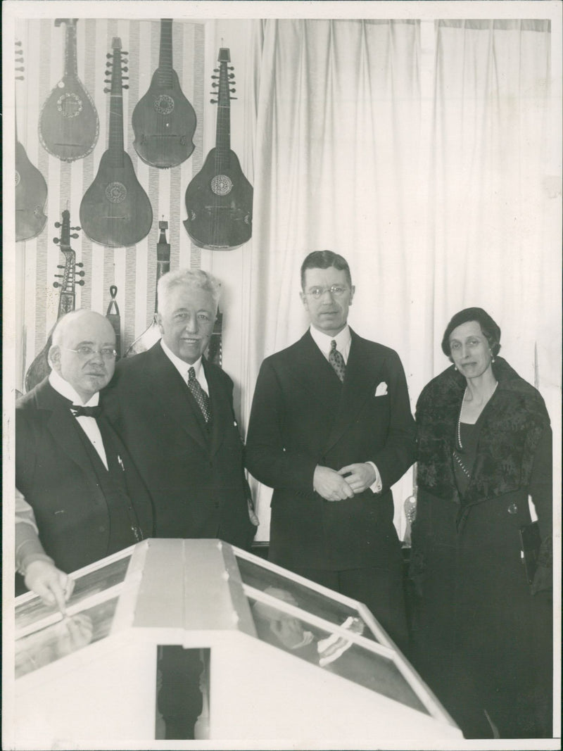 The Crown Prince Couple at the Musical Museum - Vintage Photograph