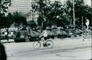 Tanks on the streets of Beijing - Vintage Photograph