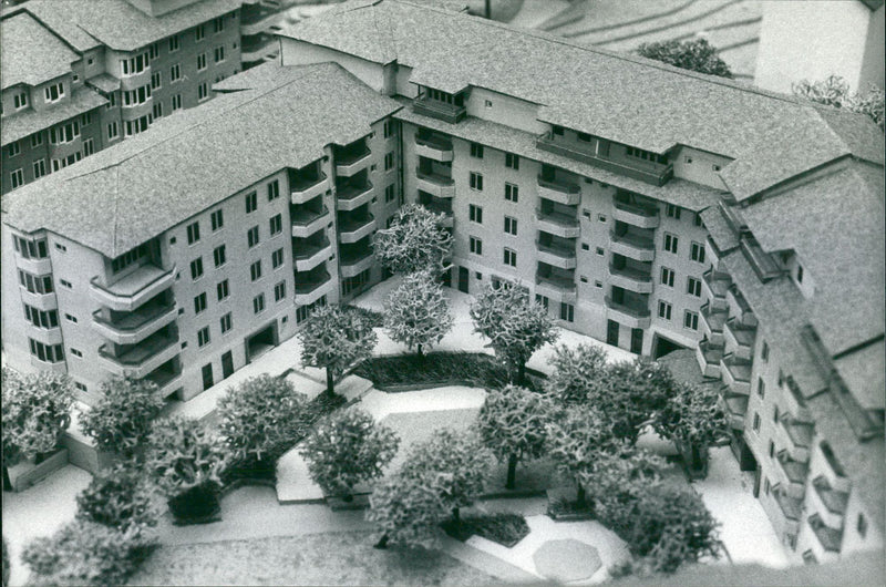 Miniature Model in Hammarby - Vintage Photograph