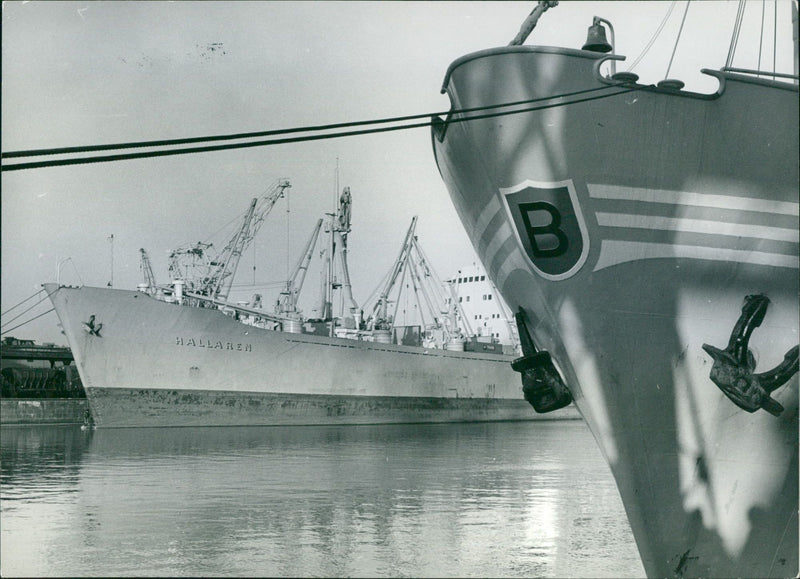 Boats at Frihamnen - Vintage Photograph