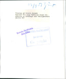 View of the inside of Hotell Malmen at Medborgarplatsen. Housewife Ally Wadelius shows the visitors the floors. - Vintage Photograph