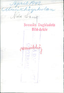 Stockholm Pictures School of Music. - Vintage Photograph