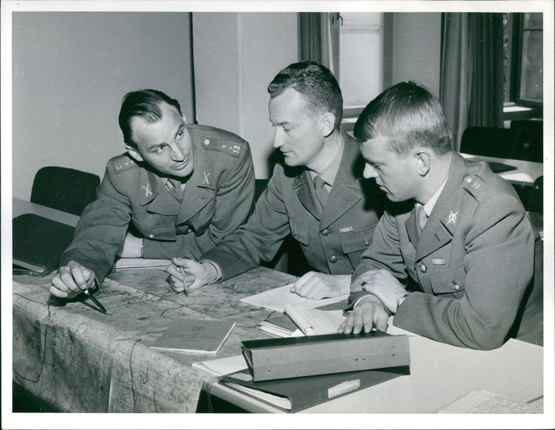 Stockholm pictures Military Academy - Vintage Photograph
