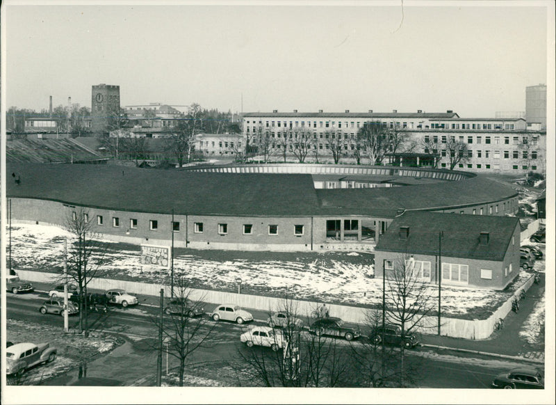 Stockholm Pictures School of Music. - Vintage Photograph