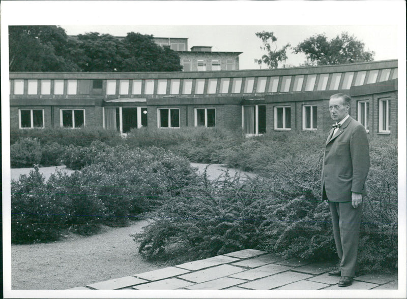 Stockholm Pictures School of Music. - Vintage Photograph