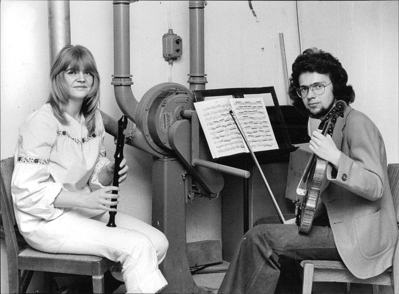 Swedish Academy of Music - Vintage Photograph