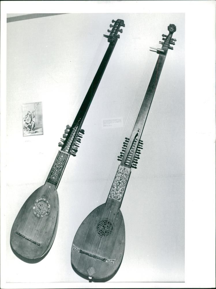 Musical instrument - Vintage Photograph