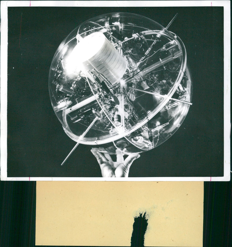 plastic Model - Vintage Photograph