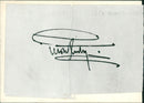Gustaf VI Adolf signature - Vintage Photograph