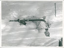 Parliamentary men on skis - Vintage Photograph