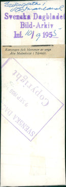 King Gustaf VI Adolf Eriksgator - Vintage Photograph