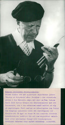 The Count of Gripsholm is looking for ancient finds in the Etruscan soil of San Giovenale, just outside Rome. - Vintage Photograph