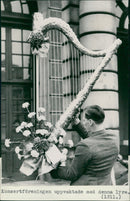 Crown Prince Gustaf Adolf - 60th Anniversary Celebration. The concert association woke up with this shit - Vintage Photograph