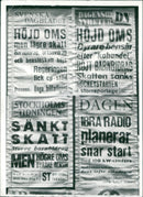 Photo of posters on wall - Vintage Photograph