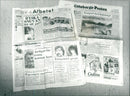 Newspapers - Vintage Photograph