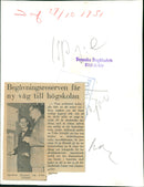 STUDENT DAY - Vintage Photograph