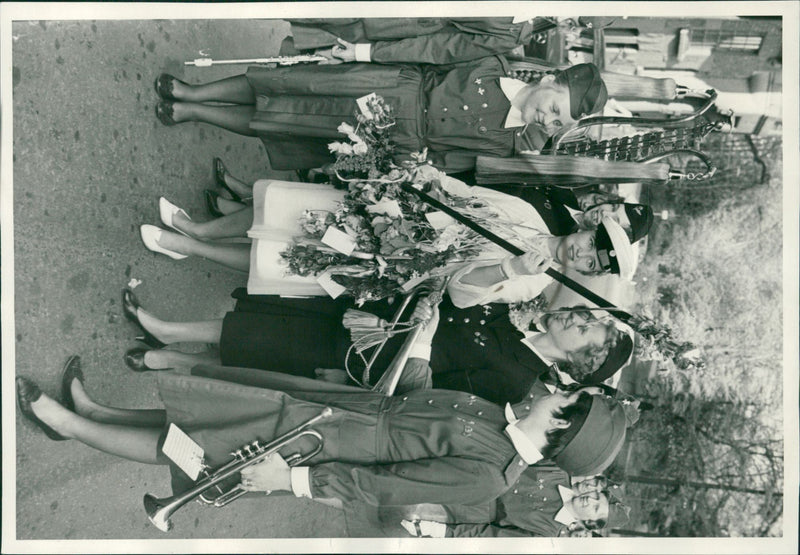 Student in Stockholm's music year - Vintage Photograph