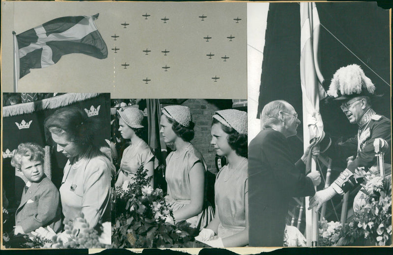 Swedish Flag Day - Vintage Photograph