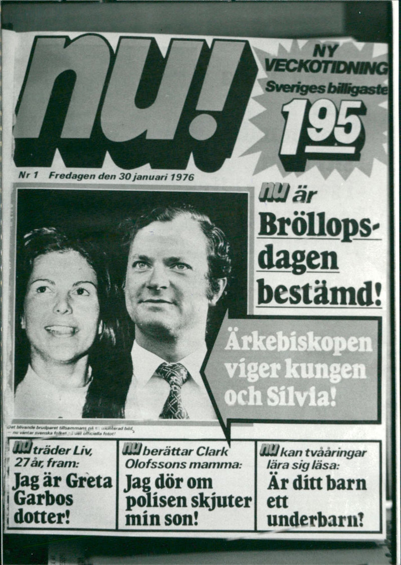 Newspapers, Svenska. - Vintage Photograph
