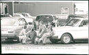 Strike on Volvo - Vintage Photograph
