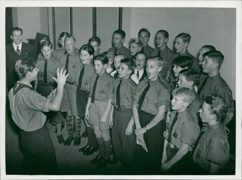 Scout movement - Vintage Photograph