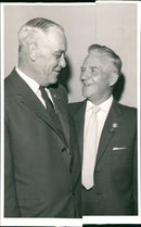 Medal Award: Werner Jansson and Sven Erik Erikssoni. - Vintage Photograph