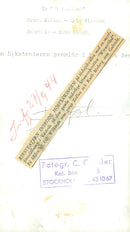 "Wiener blood" Eric Wilkman and Ruth Moberg - Vintage Photograph