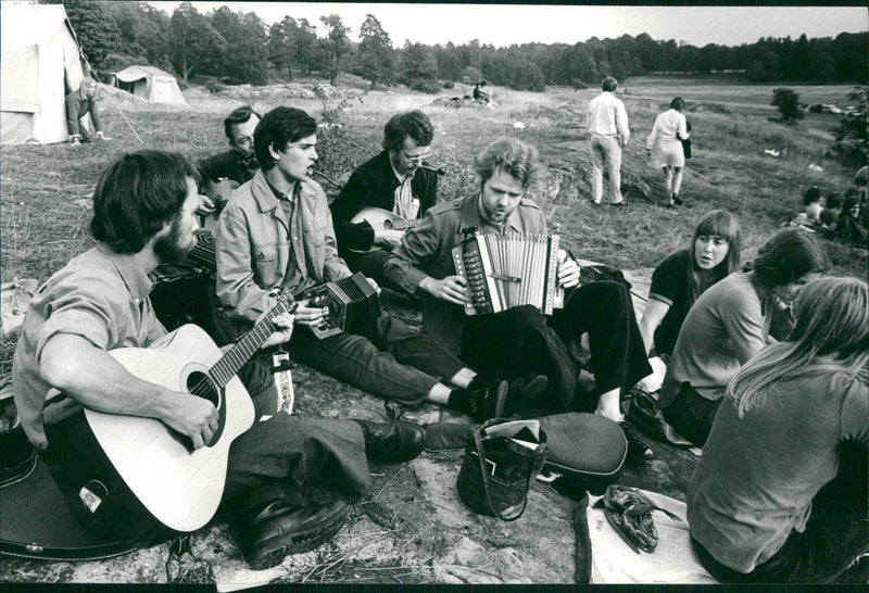 Gardesfesten Pop and Music Festival - Vintage Photograph
