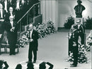 The Nobel Prize is awarded in the Concert Hall - Vintage Photograph